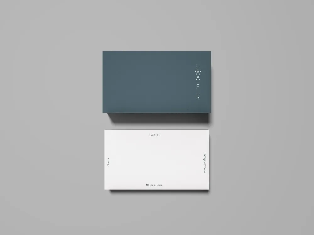 Cartes de visite recto-verso